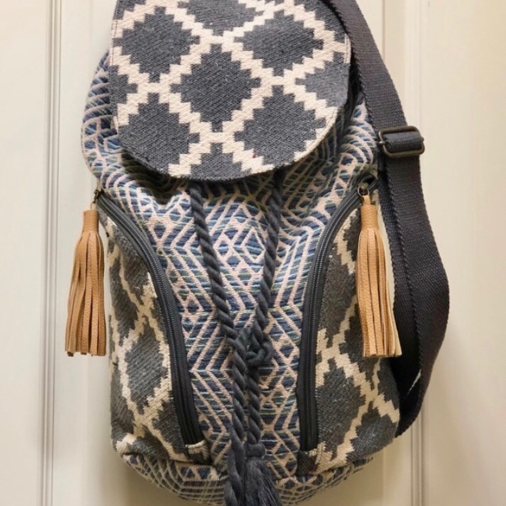 Hippie Boho backpack $25